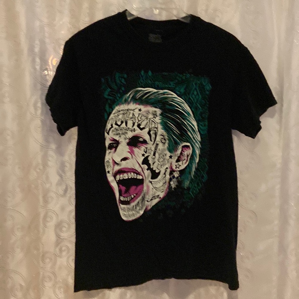 DC Suicide Squad Joker T-Shirt Adult Size Small 🔥